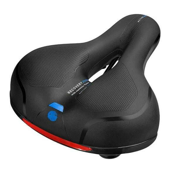 Bike Seat Padded Bicycle Saddle with good Cushion Comfortable Shock-Absorption
